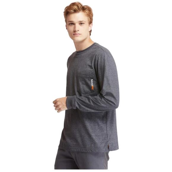 Timberland PRO Men's Base Blended Long Sleeve Workwear T-Shirt - Size: XL - Picture 3 of 13